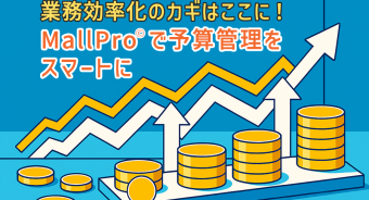 【BLOG】業務効率化のカギはここに！ MallPro®で予算管理をスマートに